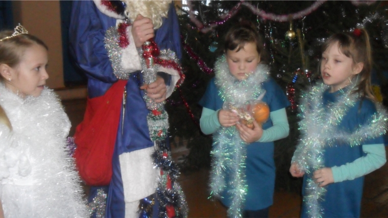 Детский новогодний праздник &quot;Веселые нотки!&quot; в Ново-Тойдеряковском СДК
