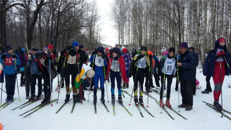 На новогодние трассы города Канаш вышли любители лыжных гонок, которые могли оценить свои возможности на дистанциях, соответствующих выполнению тестовых нормативов ВФСК «Готов к труду и обороне»