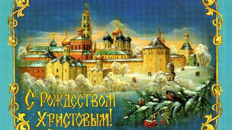 Глава администрации Шемуршинского района Владимир Денисов посетил храм Рождества Христова