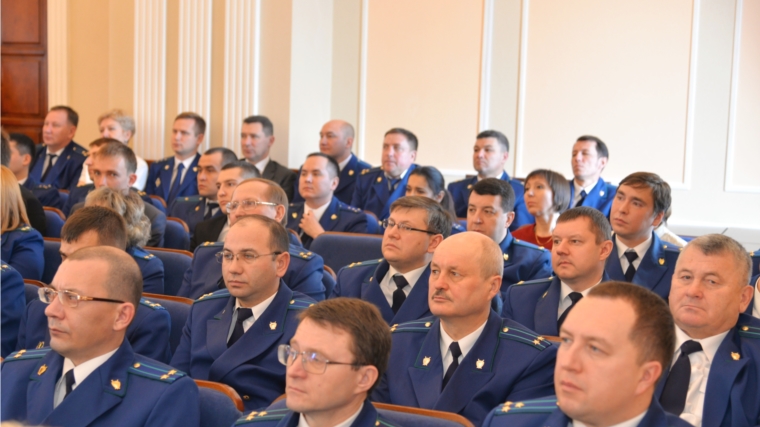 В Чебоксарах состоялось торжественное мероприятие, посвященное Дню работников прокуратуры Российской Федерации