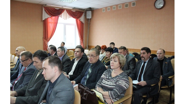 В администрациии Цивильского района проведено совещание с руководителями федеральных служб и главами сельских поселений