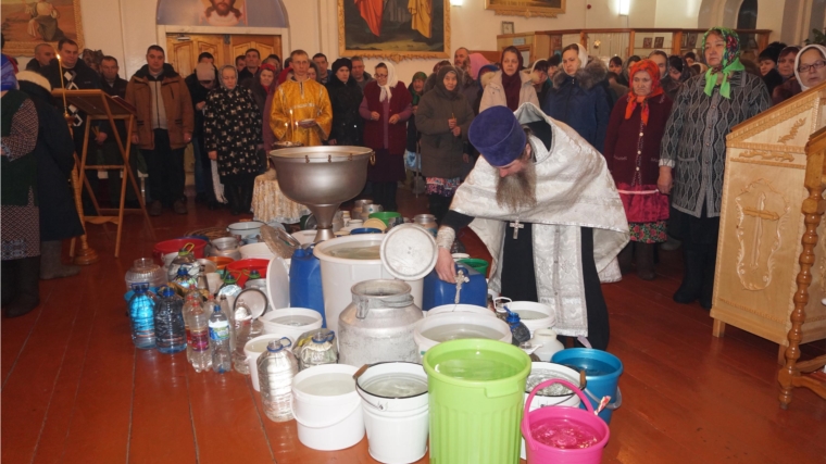 Чичканское сельское поселение: Православные христиане отметили светлый праздник - Крещение Господне