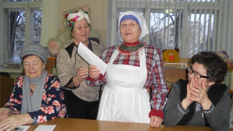 «Крещенские посиделки» в Новочебоксарской детско-юношеской библиотеке