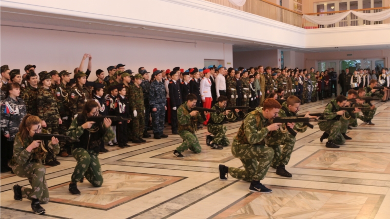 В Чебоксарах стартовал месячник оборонно-массовой и спортивной работы