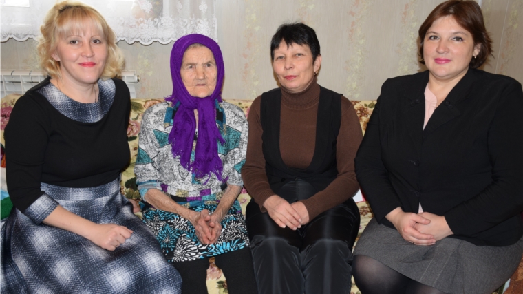 Долгожители Красночетайского района продолжают принимать поздравления с юбилеем