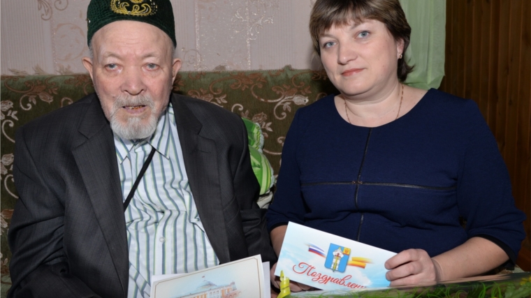 Мастер кузнечного дела, житель с.Шыгырдан Алиулла Халиуллович Ильясов отмечает 90летний юбилей