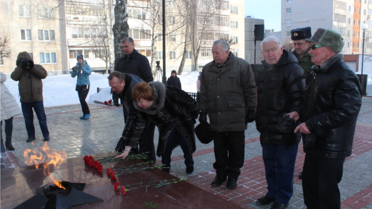 В Новочебоксарске состоялось памятное мероприятие, посвященное 75-летию Победы советских войск под Сталинградом