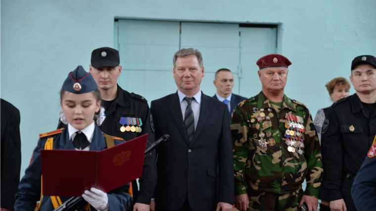 Учащиеся чебоксарской кадетской школы приняли присягу