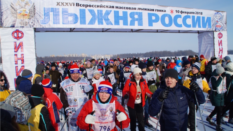 Около 5000 «калининцев» присоединились к массовому спортивному празднику «Лыжня России-2018»