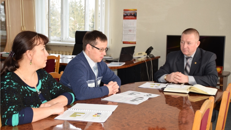 Состоялась рабочая встреча главы администрации Красночетайского района с начальником Управления ПФР в г. Шумерля