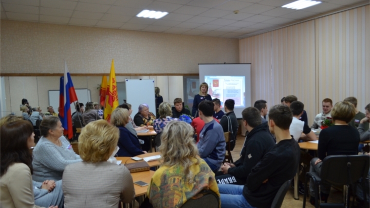Встреча трех поколений за круглым столом