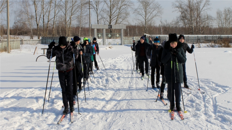 Лыжные гонки прошли в Алтышевской средней школе