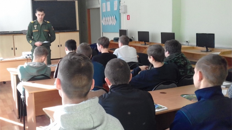 Встреча студентов с сотрудниками военного комиссариата Чувашской Республики