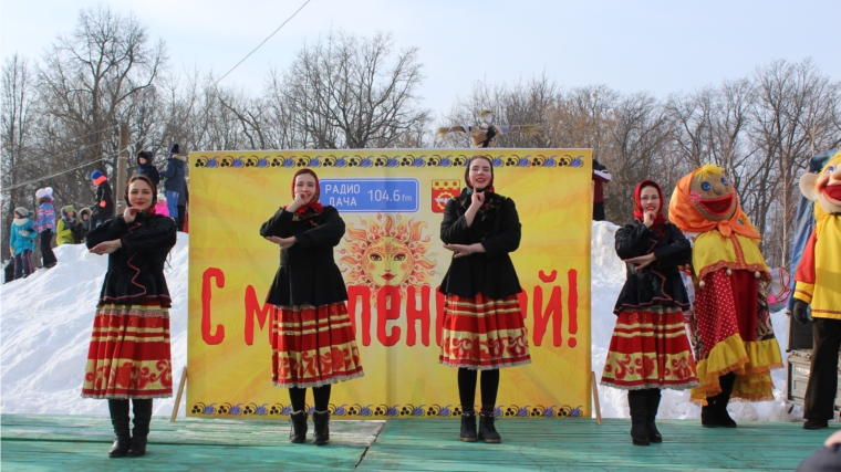 Широкая масленица прошла в городе Канаш