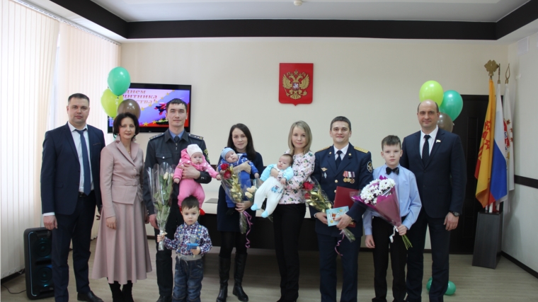 В Ленинском районе г.Чебоксары состоялось торжественное мероприятие, посвященное Дню защитника Отечества