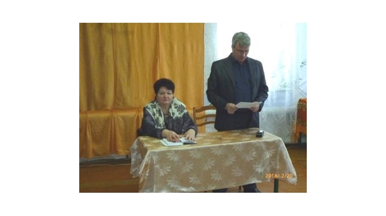 Глава Рындинского сельского поселения А.М. Кириллов отчитался перед населением об итогах социально-экономического развития поселения за 2017 год