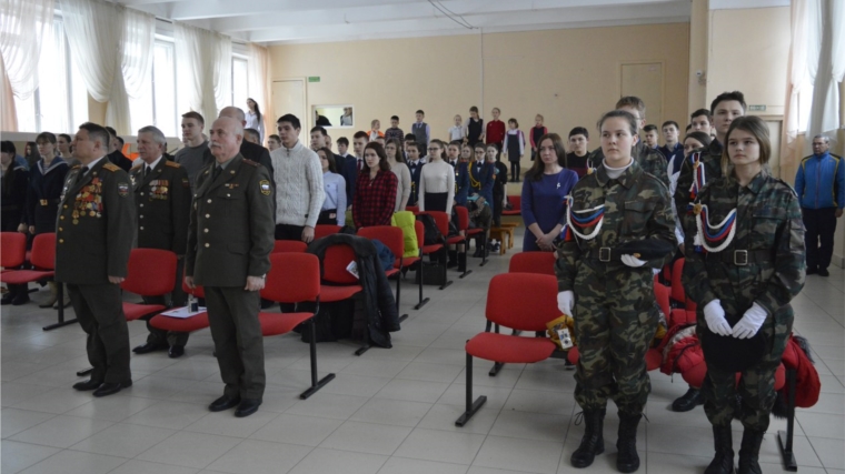 В Московском районе г. Чебоксары состоялось торжественное закрытие месячника оборонно-массовой и спортивной работы