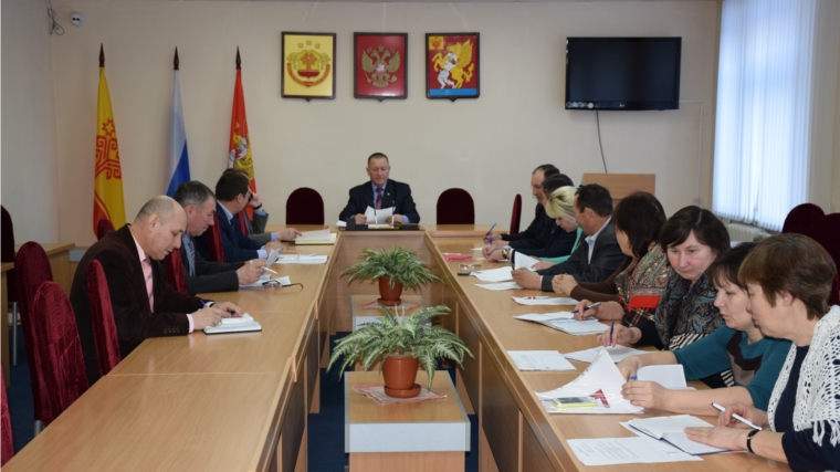 Александр Башкиров провел совещание с главами сельских поселений района