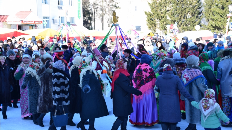 В Красночетайском районе состоялся традиционный праздник «Проводы зимы»