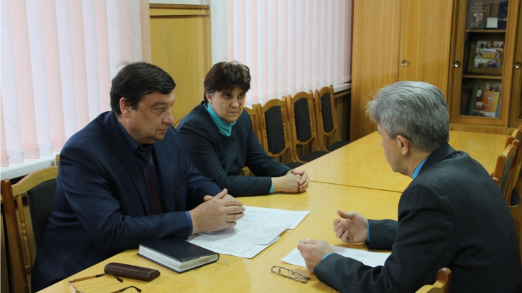 Состоялась рабочая встреча главы администрации Шумерлинского района с представителями ГУП "Чувашавтотранс"