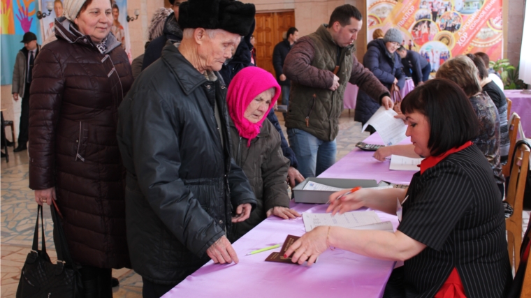 Выборы Президента РФ: в Шемуршинском районе открылись все избирательные участки