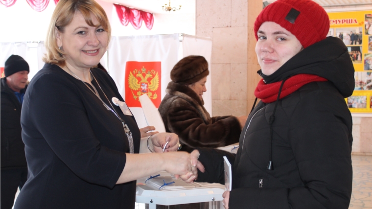 На 10.00 часов в Шемуршинском районе проголосовали 23,64% избирателей