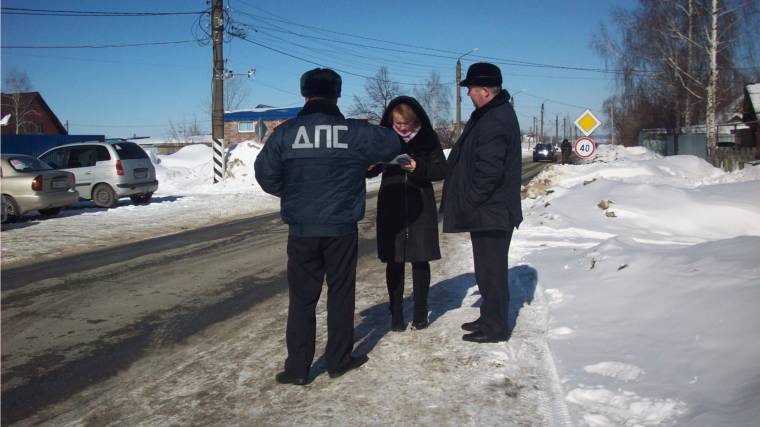 В городе Канаш проведено комиссионное обследование автомобильной дороги «Канаш- Тюлькой- Словаши- а.д. «Волга»