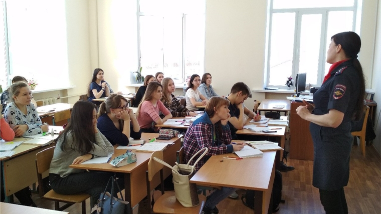 Профилактическая беседа в рамках акции «Полиция и дети»