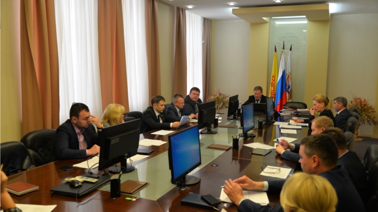 Состоялось заседание Президиума Чебоксарского городского Собрания депутатов