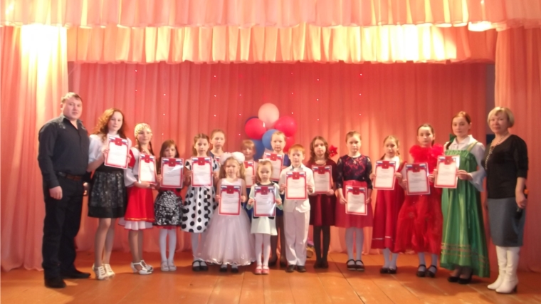 В Новоайбесинском сельском Доме культуры прошел межпоселенческий детский конкурс чувашской песни «Негасимая звезда»
