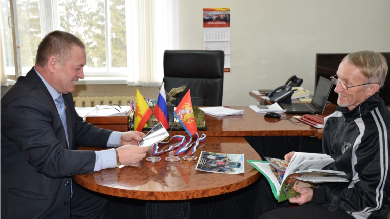 Прошла встреча главы администрации Красночетайского района с ветераном спорта