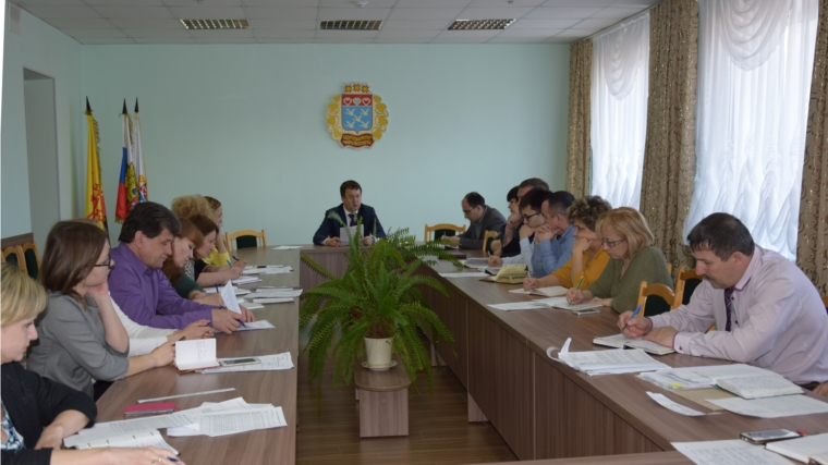 На планерке главы администрации Московского района г. Чебоксары наметили план работы на предстоящую неделю