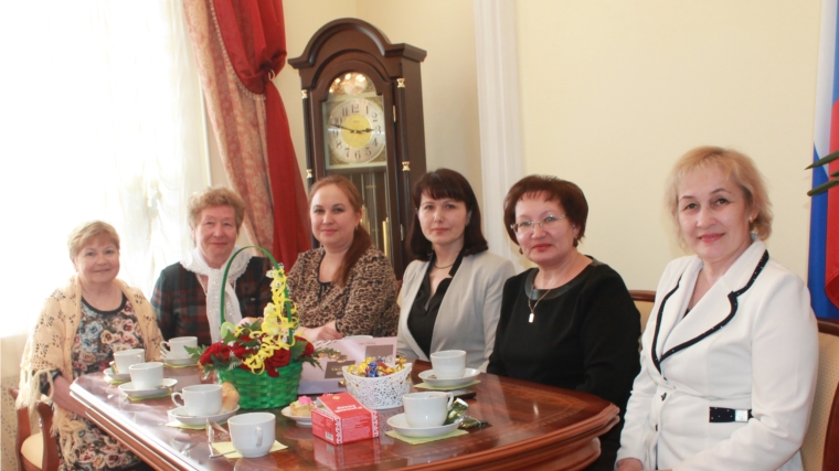 Председатель Союза женщин Чувашии А. Федорова провела встречу с членами совета женщин Урмарского района