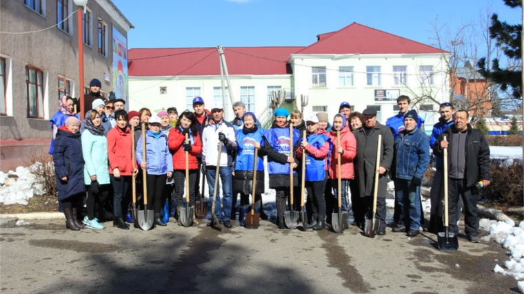 В Чебоксарском районе дан старт экологическим субботникам