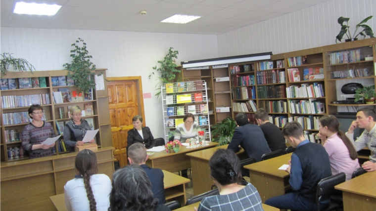 МБУК «Централизованная библиотечная система» Шемуршинского района провела вечер - встречу «Поэзии чарующие строки»