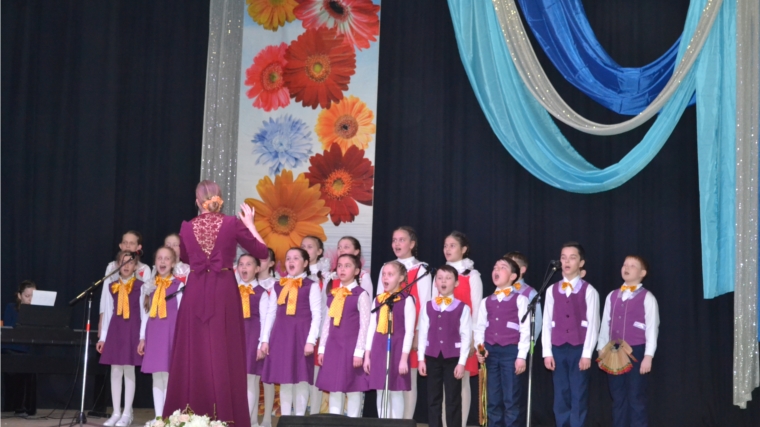 19 апреля юные артисты Ядринского района приняли участие в зональном этапе республиканских конкурсов и фестивалей