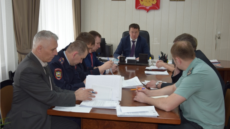 В Московском районе рассмотрены вопросы безопасности в период майских праздников
