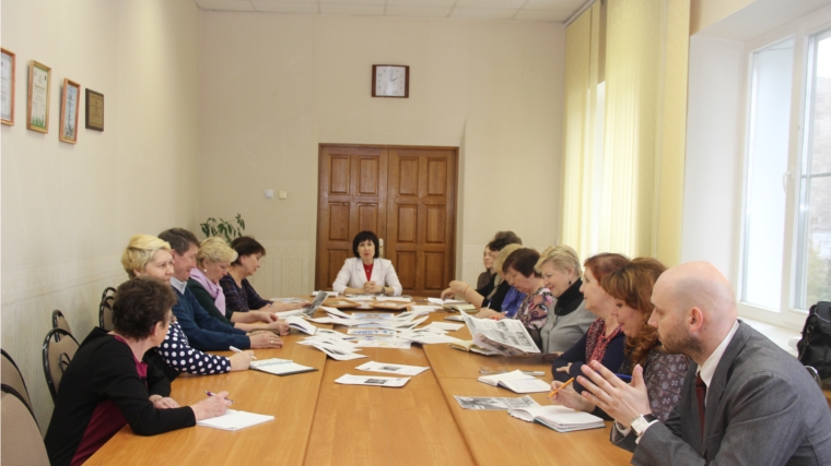 На очередном совещании с председателями ТОС Новочебоксарска обсудили итоги проведения Форума ТОСовских идей