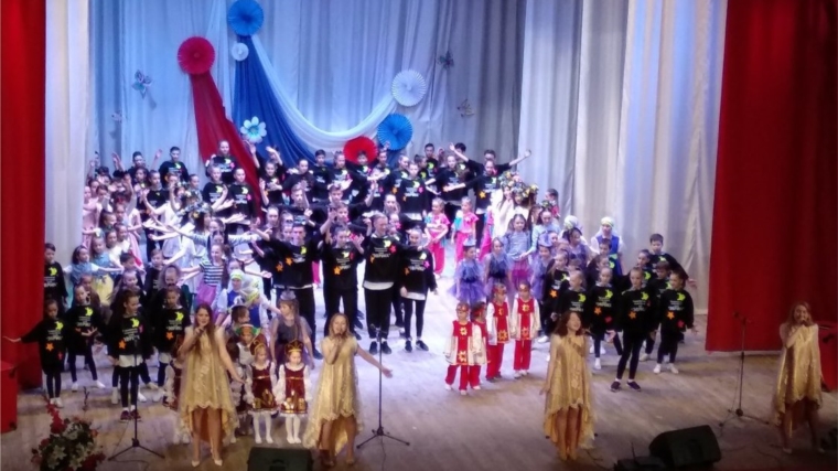 Дом детского творчества города Чебоксары провел отчётный концерт