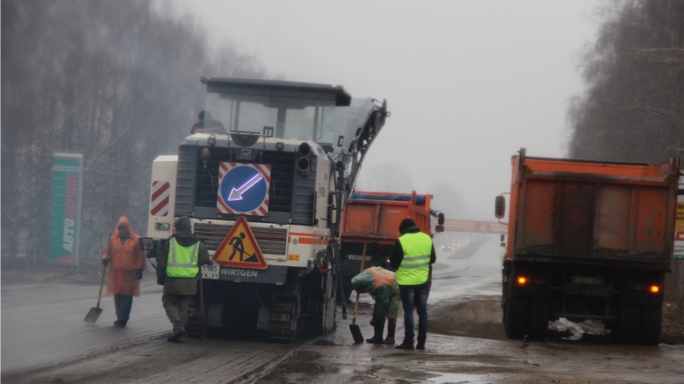 В Новочебоксарске начались работы в рамках проекта «Безопасные и качественные дороги»