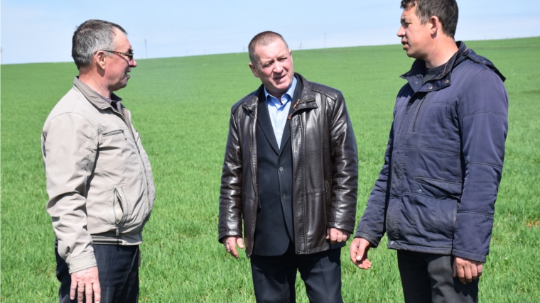 Глава администрации Красночетайского района оценил ход весенне – полевых работ