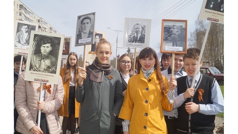 «Бессмертный полк» шагает по 139 стрелковой дивизии г. Чебоксары
