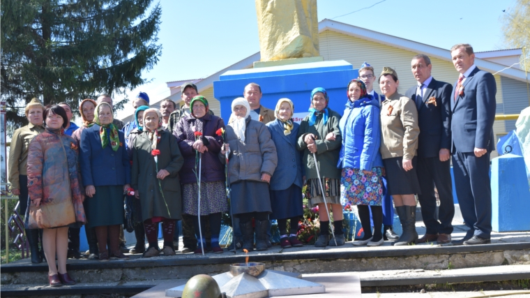 Торжественный митинг &quot;Солдаты мая, слава вам навеки!&quot; в Янышском сельском поселении