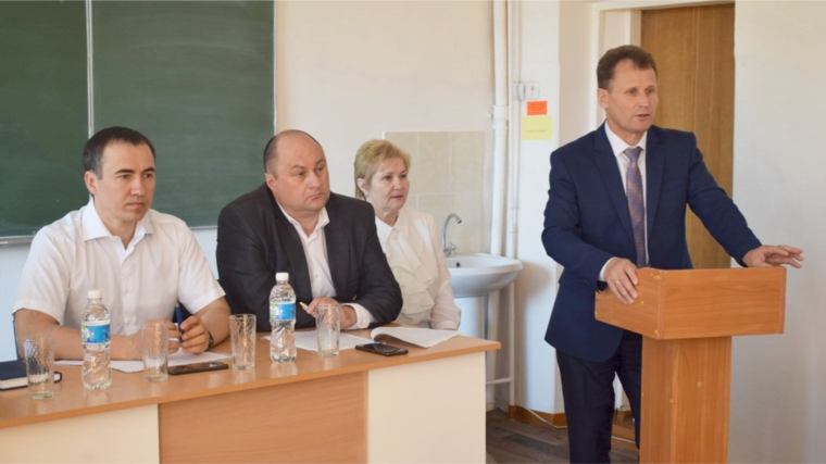 В рамках Единого информационного дня состоялась встреча с коллективом Шумерлинского политехнического техникума