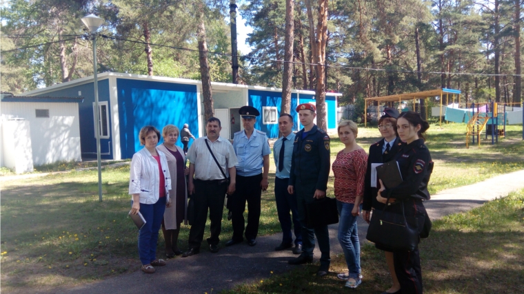 Проведена приемка детского оздоровительного лагеря «Волна»