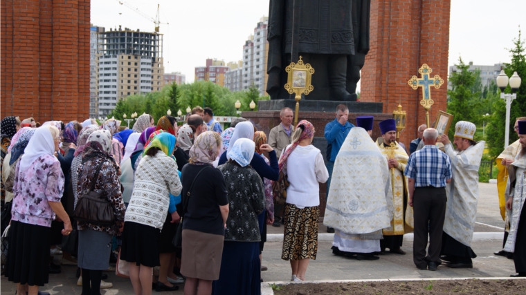 В День славянской письменности и культуры в городе Новочебоксарске состоялся крестный ход
