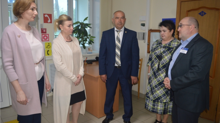 Представитель пенсионной службы Ставропольского края посетил Красноармейский район с рабочим визитом