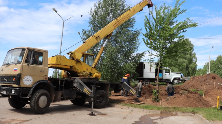 В Новочебоксарске ведутся работы по модернизации водопроводной сети