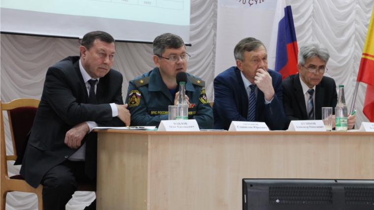 В Шумерлинском районе состоялось совместное выездное расширенное заседание Правления Совета муниципальных образований и коллегии Государственного комитета Чувашской Республики по делам гражданской обороны и чрезвычайным ситуациям