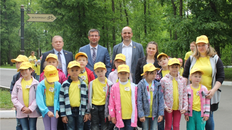 Председатель Совета отцов Чувашии А.В. Мурыгин принял участие в праздничных мероприятиях, посвященных Дню защиты детей